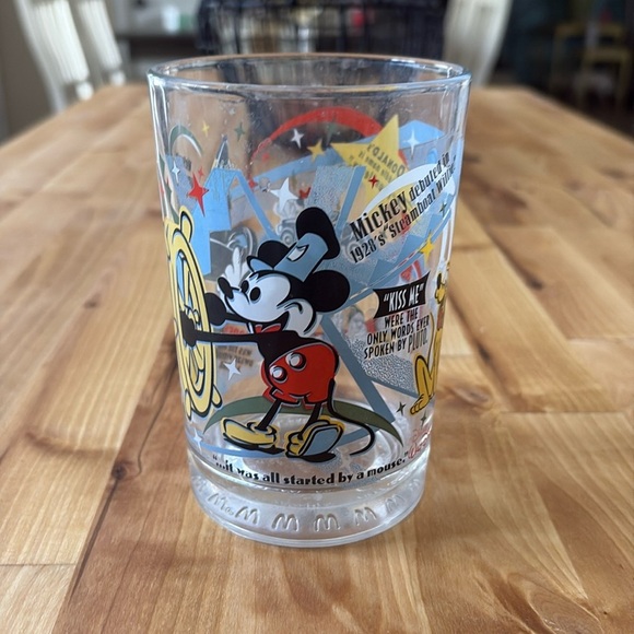 Disney Other - Disney World 100 Year Anniversary McDonald's Collectors Glass 2000 Collectible